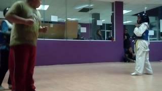 Tkd Aj Jal San - Combate Múltiple Contra Xiomara 09 - 09 - 2016