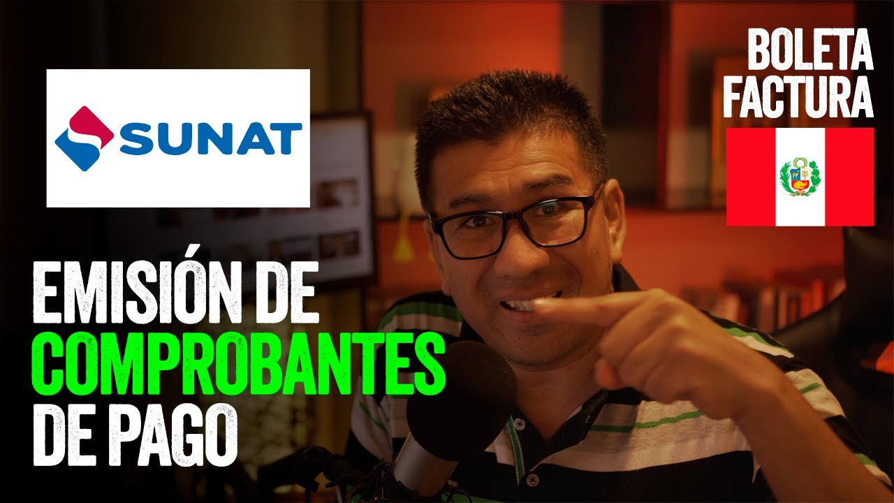 COMO EMITIR COMPROBANTES DE PAGO / declaraciones mensuales sunat - YouTube