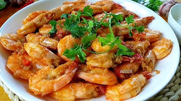 Tôm Rang Nước Cốt Dừa cách nấu dễ, giòn ngọt không khô béo thơm rất ngon cơm |Nhamtran FV