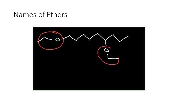 Lecture 6 - Ethers and Epoxides - Video