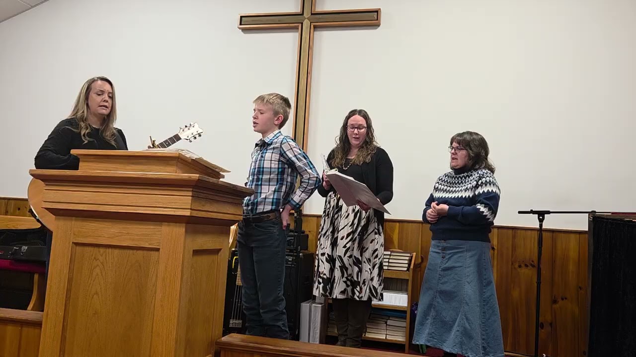 The youth singing Wednesday night 2-11 