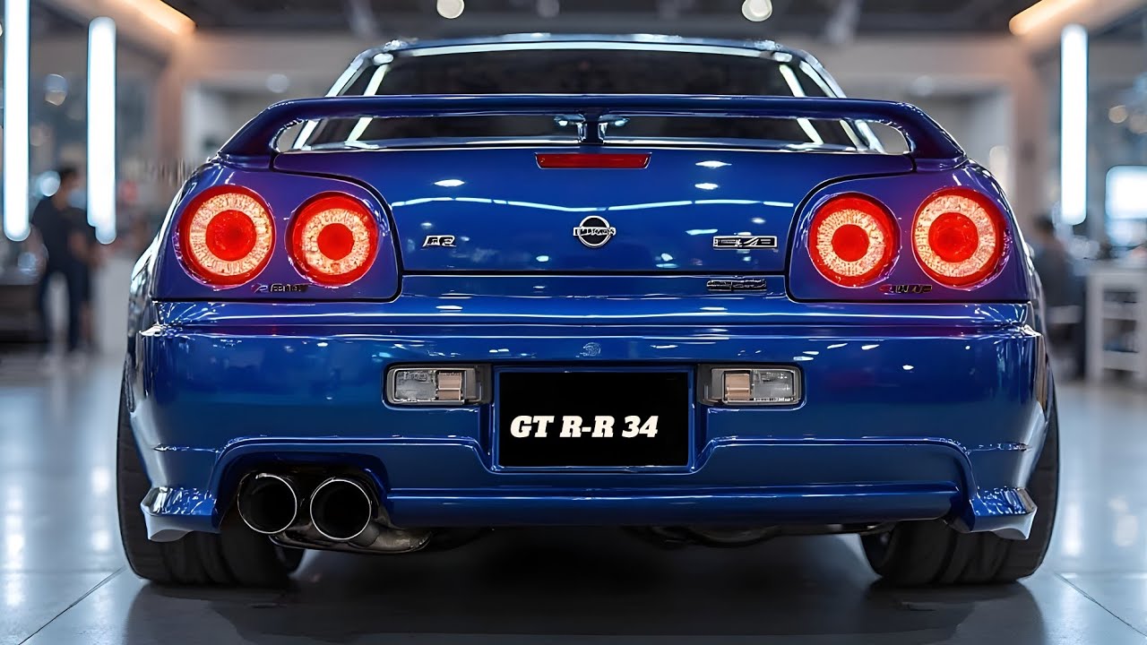 トップシークレット ニッサン・スカイライン GT-R(R34) 2025 2025 Nissan Skyline R34 Returns With Twin Turbo Power and