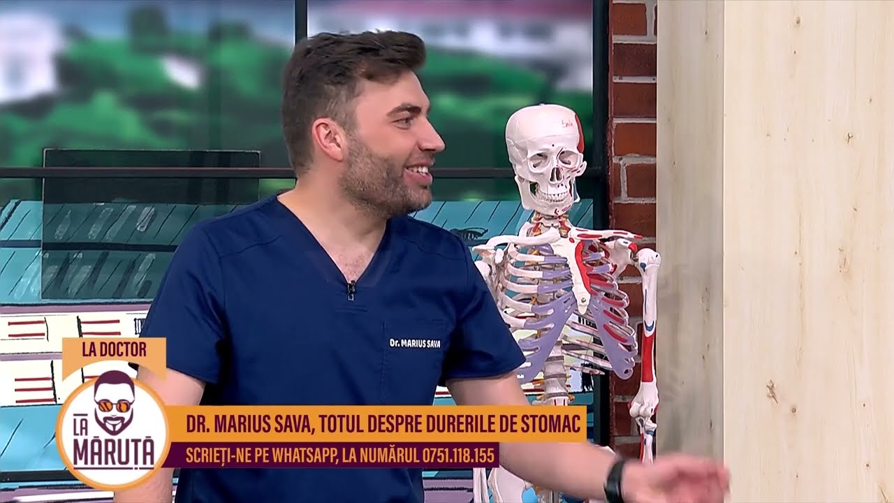 Dr. Marius Sava, totul despre durerile de stomac