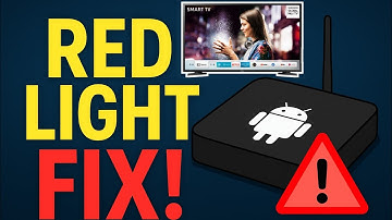 Hoe u een Android TV Box kunt repareren die vastzit op een rood lampje | Android TV Box werkt niet