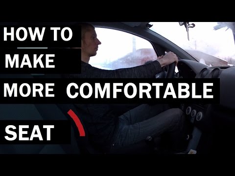 فيديو: كيف أجعل مقعد سيارتي مريحًا؟