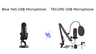 Blue Yeti Vs Tecurs Usb Microphone Comparison
