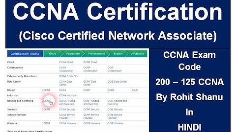 CCNA Certification | Cisco Certification Track In Hindi