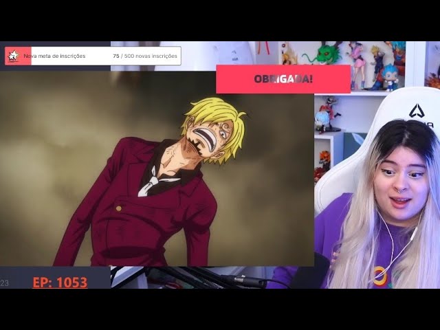 JOUNIN REACT - REAGINDO Sanji Vs Queen