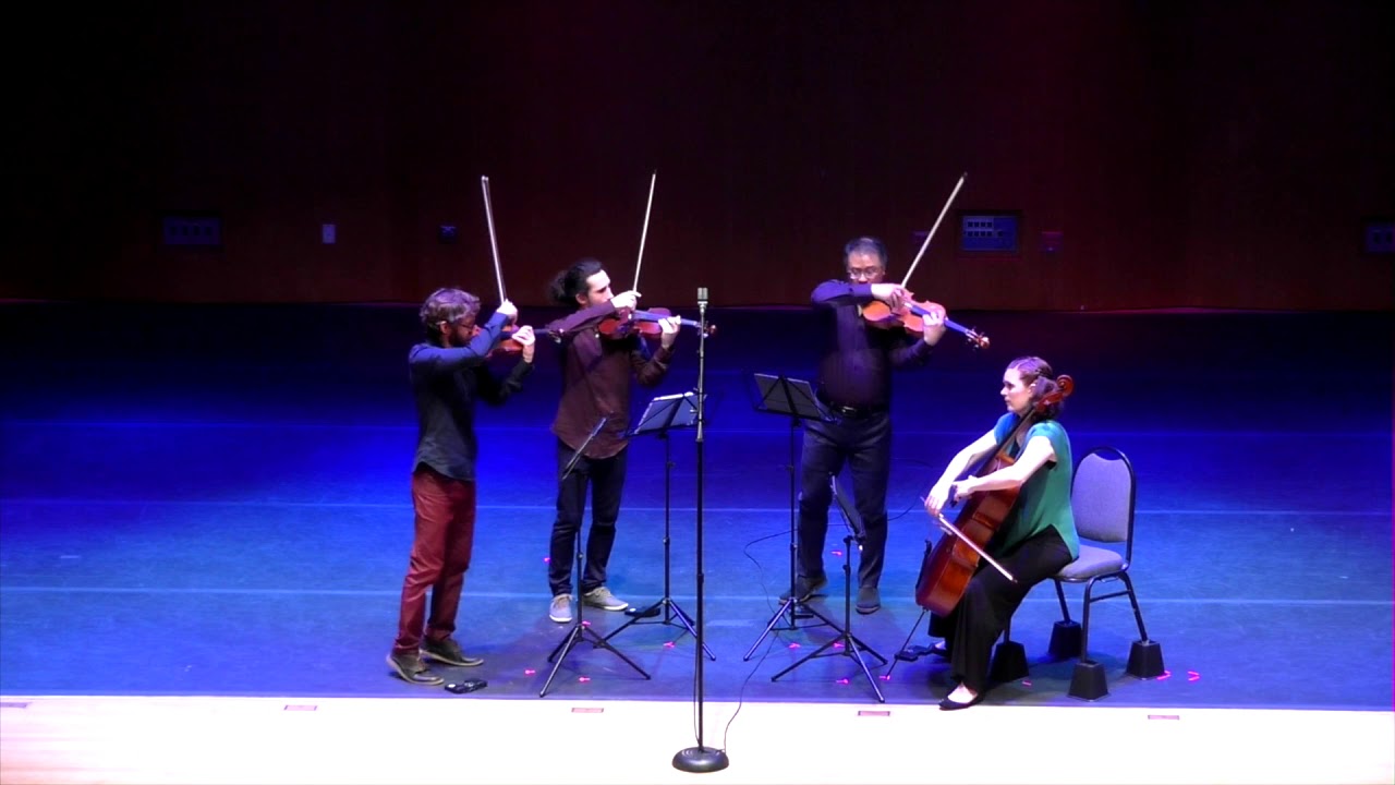 Ver Feona Lee Jones – String Quartet No. 2 "Adrenaline" – Del Sol String Quartet (2019) en YouTube Ver Feona Lee Jones – String Quartet No. 2 "Adrenaline" – Del Sol String Quartet (2019) en YouTube