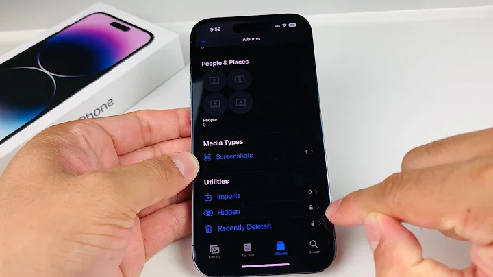 How to Add Photos / Videos to Hidden Album iOS 16