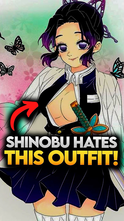 Shinobu Hated her First Outfit! Demon Slayer Explained #demonslayer #shorts