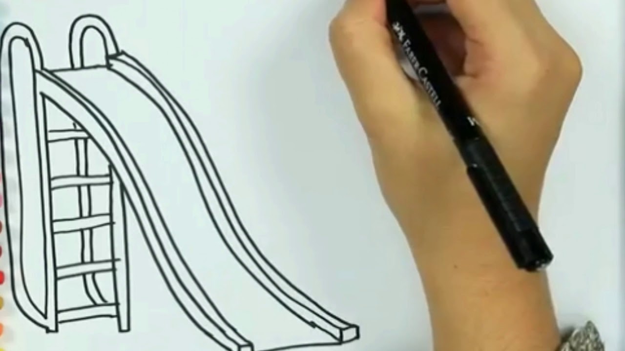 Oyun Parki Resmi Nasil Cizilir Youtube