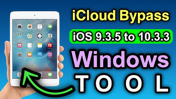 iPad mini 1 iOS 9.3.5 Windows iCloud Bypass | Free Windows Bypass Tool for iOS 9.3.5 to iOS 10.3.3 |