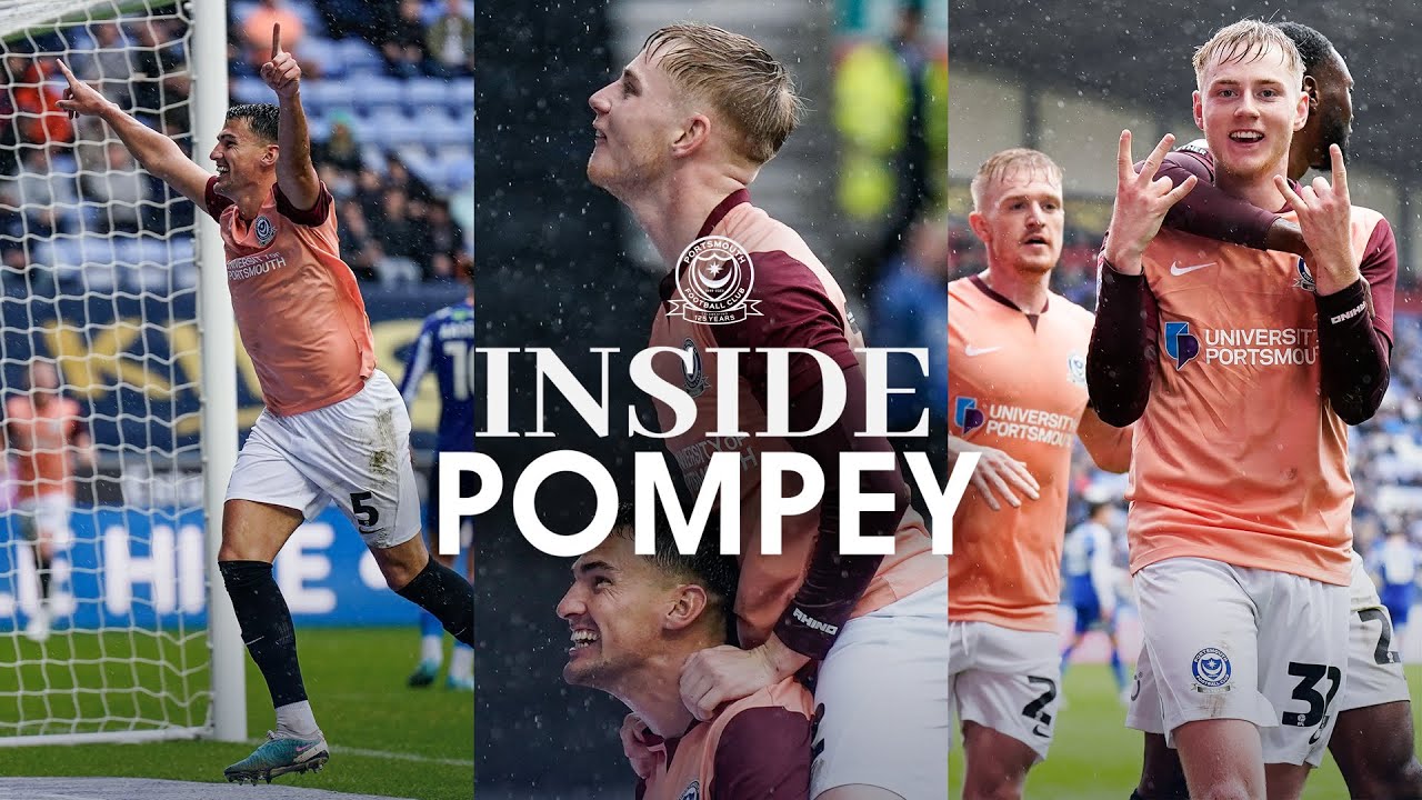 AWAY DAY W ✅ | Wigan (A) | Inside Pompey