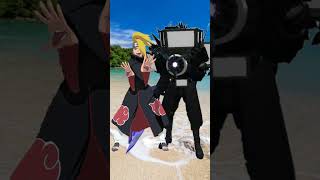 Who Is Strongest? Tv Man An Vs Naruto Characters Toilet