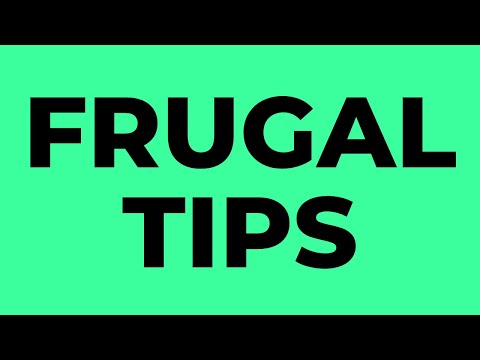 Frugal Living For Early Retirement | 13 PRACTICAL Frugal Livings Tips