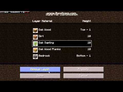 Minecraft: How To Make A Preset - YouTube
