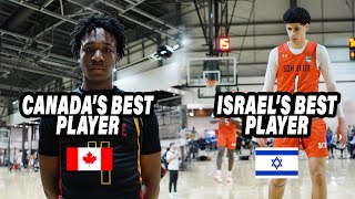 Canada's Best Player Efeosa Oliogu vs the Best Israeli Player Shon Abeav Canada Elite vs SOH Elite