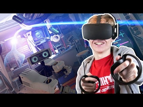 EASTER EGG HUNT IN VIRTUAL REALITY | First Contact VR (Oculus Touch Gameplay)