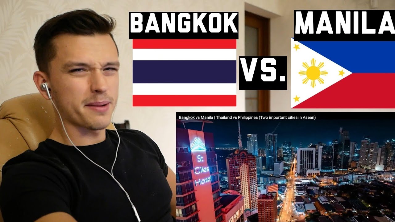 Thailand vs. Philippines - Which is BEST for Travel ( Reaction to Manila vs.Bangkok)