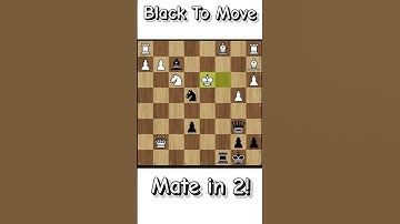 Mate in 2! (56) Can you Solve it? Chess Puzzle🧠🔥