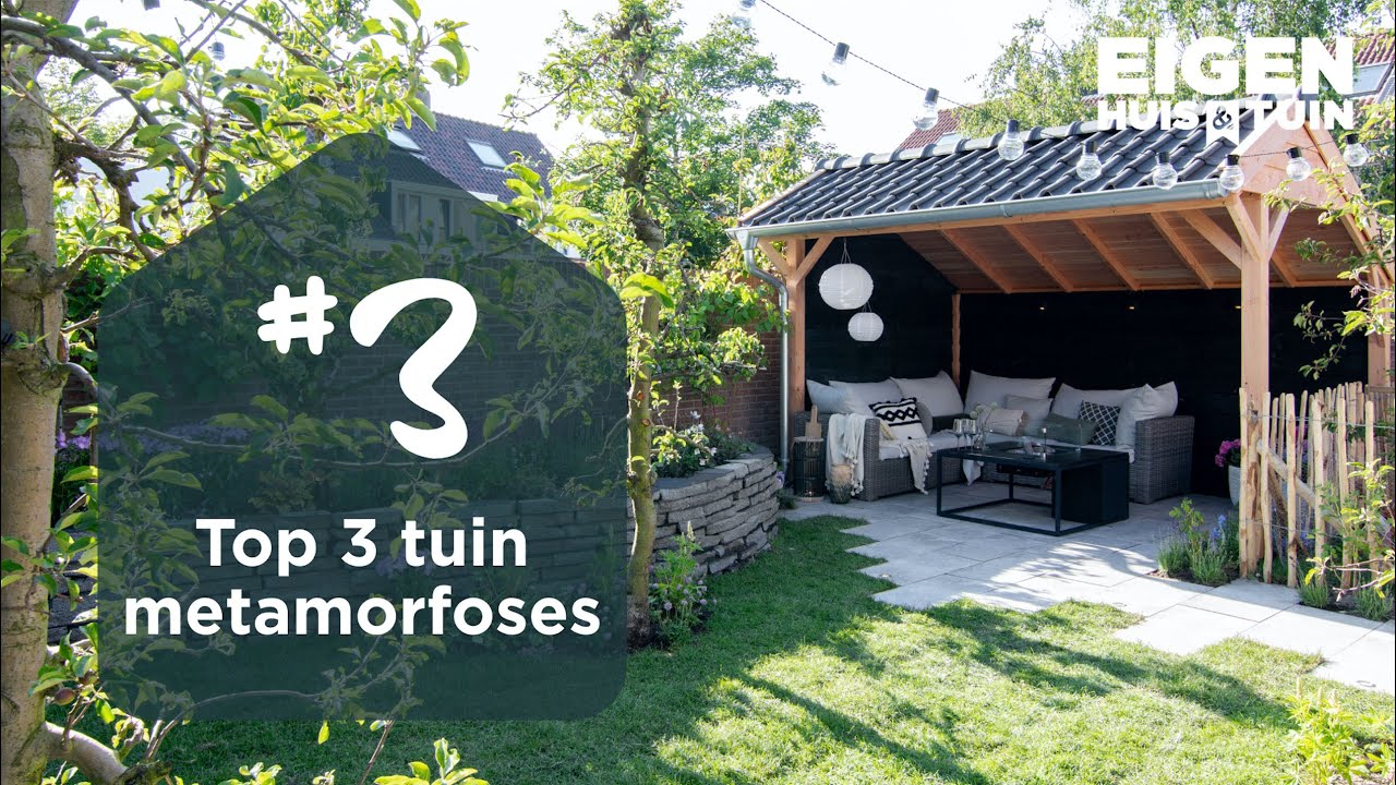 We blikken terug op de top 3 tuin-metamorfoses van dit seizoen