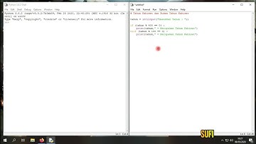 Membuat program python Mencari Tahun Kabisat dan Bukan Kabisat di Python