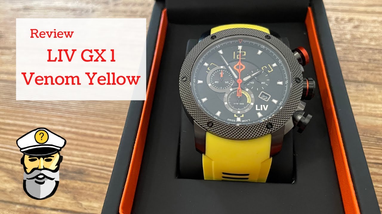 Unboxing a LIV GX1 Venom Yellow Watch