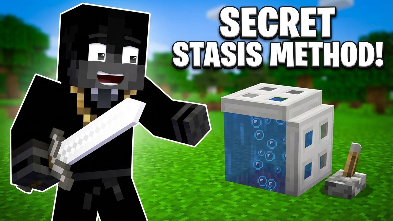 How to Build a Stasis Chamber in Minecraft 2026 - YouTube