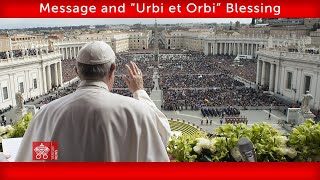 March 31 2024 Message and “Urbi et Orbi” Blessing  Pope Francis