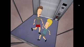 Beavis N Head Stuck In The Elevator Even More