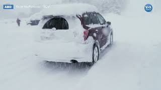 Soğuk Hava Ve Yoğun Kar Ulaşımda Sorunlara Yol Açtı