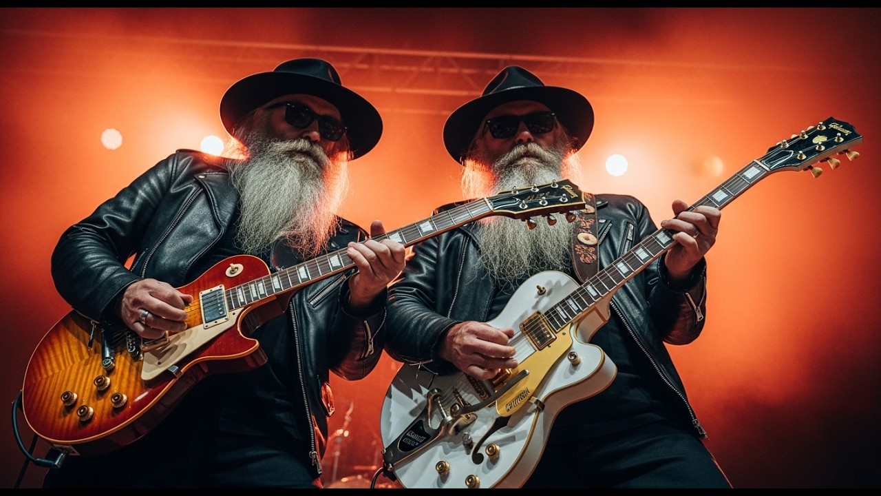 Led Zeppelin, AC/DC, Jimi Hendrix, ZZ Top 🎸 Classic Blues Rock Guitar ...