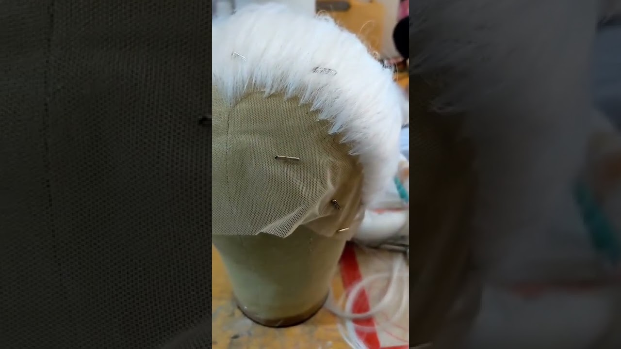 Starting up a wig for a new tutorial, stay tuned! #shorts