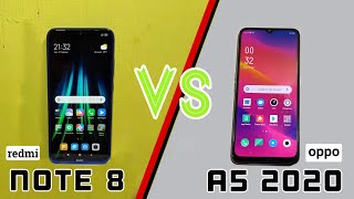 OPPO A5 2020 vs Redmi Note 8 Speed Test