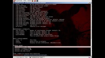 BackTrack 5 - Whatweb Kullanımı