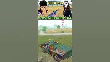 Madan killed Hacker Priya madan was shocked 😳#shorts #madan #madanop #bts #bgmi