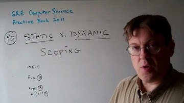 GRE Computer Science Question 40