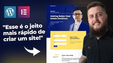 Como Criar Um Site PROFISSIONAL Com Poucos Cliques (WordPress + Tema Astra)