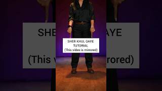 SHER KHUL GAYE | Hookstep Tutorial | Fighter | Dance Fun #tutorial #hookstep #fighter #sherkhulgaye