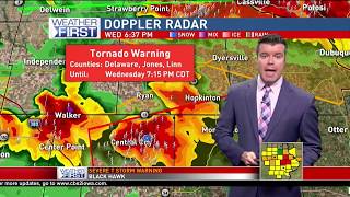 Cedar Rapids Severe Weather Coverage - 6/28/17