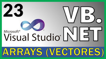 Curso Visual Basic .NET - 23. Arrays (Vectores)