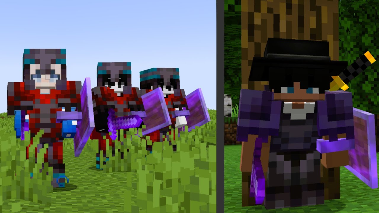 ខ្ងុំត្រូវបានក្រុមចោររាស្មាច់តាមសម្លាប់​ Minecraft!!