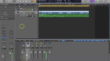 Freezing Tracks in Logic Pro X