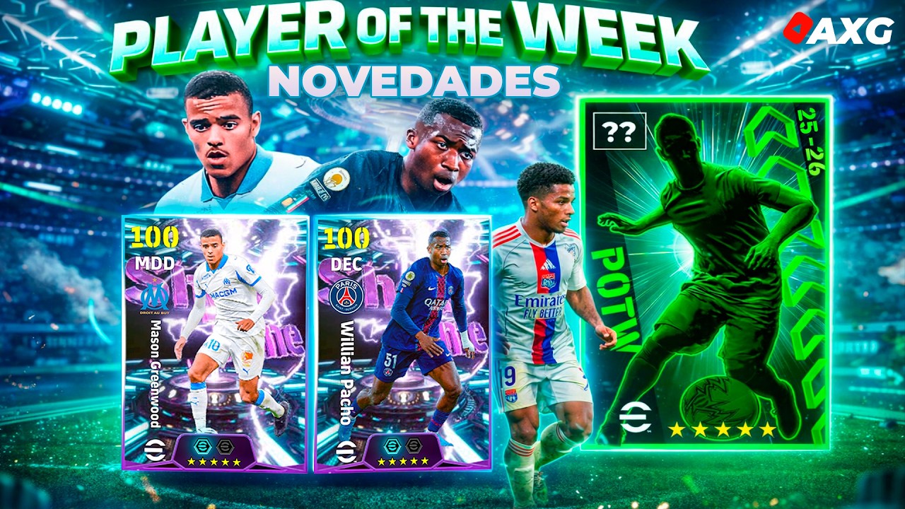 !NOVEDADES eFootball! Show Time Ligue 1: Endrick, Greenwood & Pacho ✅ Pre POTW 📝