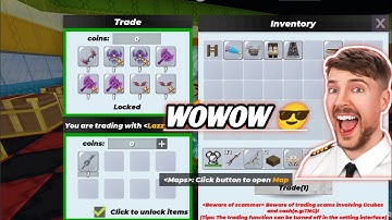 proof |15| HOW TO GET RICH TRADE  SYSTEM IN SKYBLOCK😇|| BLOCK MAN GO || #ontrending