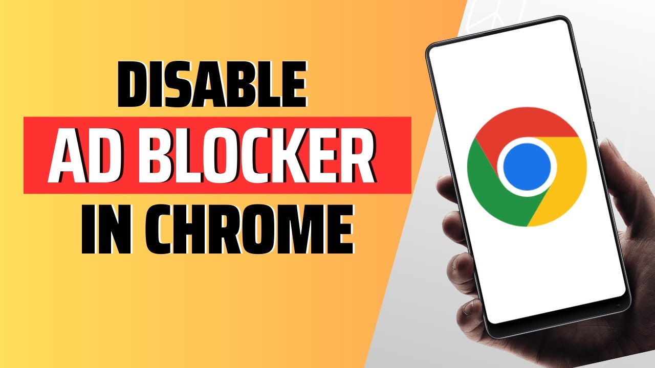 How to disable ad blocker in chrome - YouTube