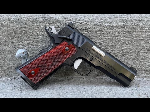 Alchemy Custom Weaponry Prime Classic Carry in polished blue closeup look!