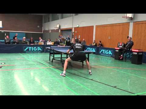 TT-LL (HD+) 3-4 F. Engel - M. Nassauer | TTC Schwalbe Bergneustadt IV - TV Neunkirchen 14.11.2015