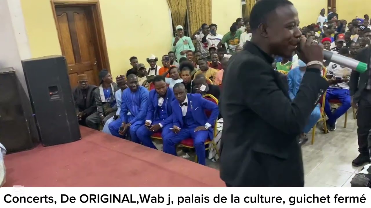 Le concert original Wab j au palais de la culture, reportage pas Nord Mali Média